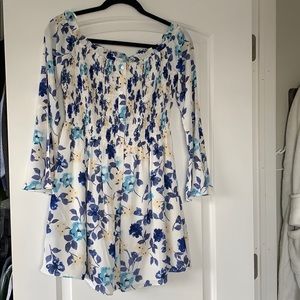 Sugar + Lips bell sleeved mini dress